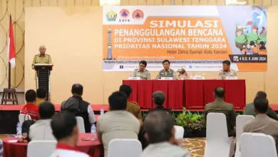Sekda Sultra Sebut Pentingnya Pengetahuan Tanda Bencana Sejak Usia Dini