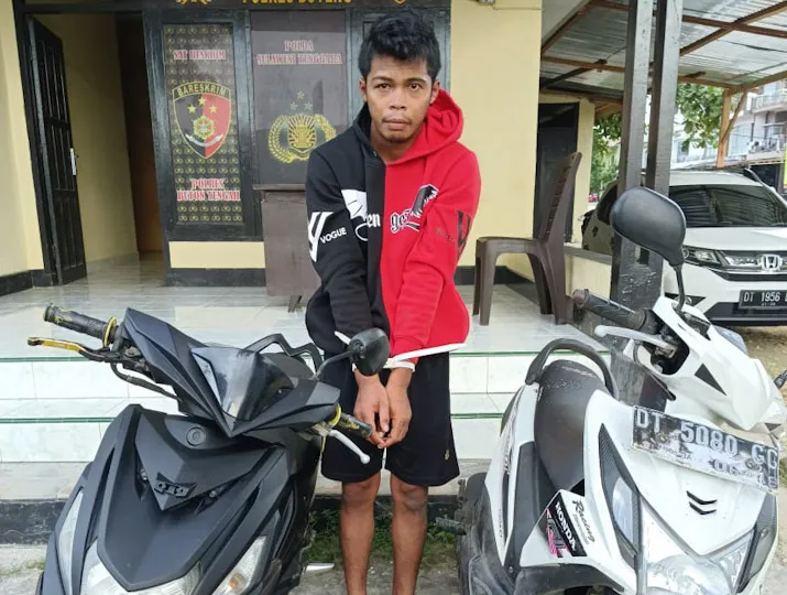 Pelaku Curanmor di Buton Tengah Diringkus Polisi