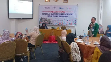 Tertibkan Data Kasus Kekerasan, RPS Beri Pelatihan pada Pendamping