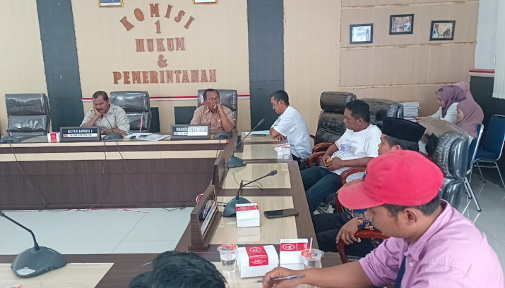 Tuntut Penuntasan Pesangon, Karyawan PT Aneka Bangunan Cipta Mengadu ke DPRD Kendari