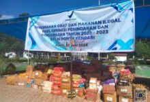 BPOM Kendari Musnahkan Produk Ilegal dan Tanpa Izin Edar Senilai Rp545 Juta