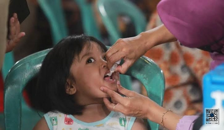 419.762 Anak di Sultra akan Diimunisasi Polio Juli Nanti