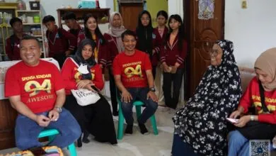 Sambut Milad Spensa Kendari ke-77, Alumni 94 Anjangsana ke Rumah Mantan Guru