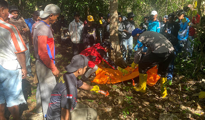 Kerangka Manusia Ditemukan di Hutan Watorumbe Bata Buton Tengah