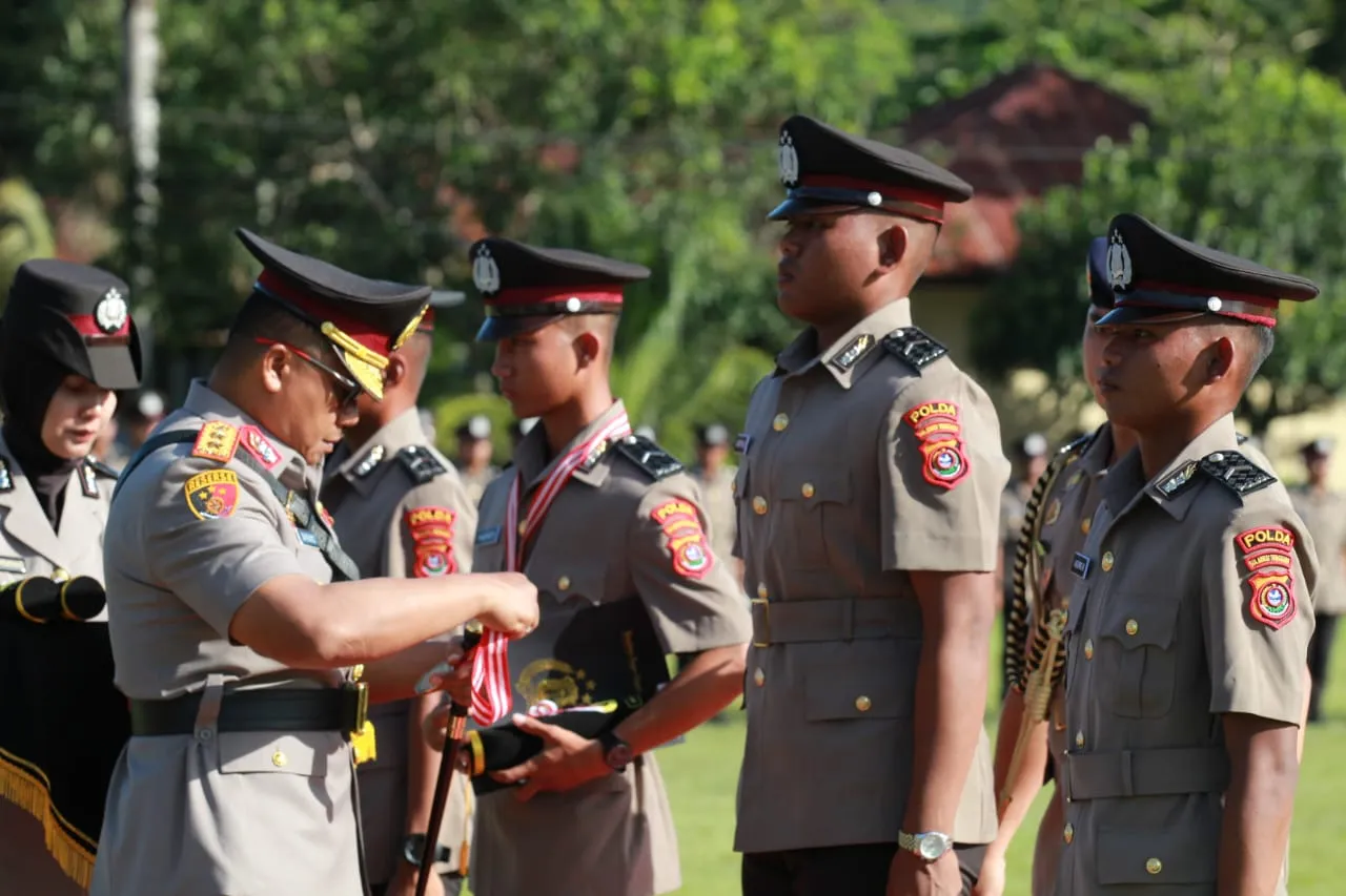 Lantik Bintara Gelombang Pertama 2024, Kapolda Sultra: Jalankan Tugas Penuh Tanggung Jawab