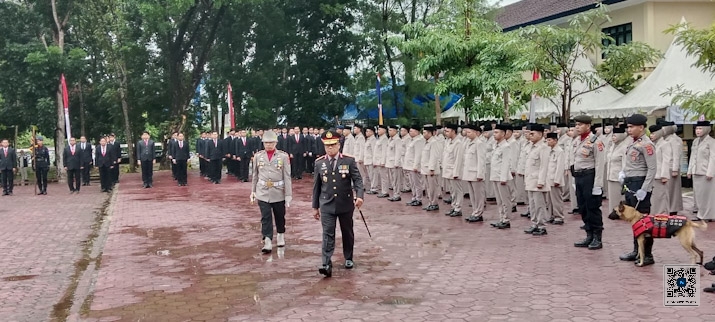 HUT Bhayangkara ke-78, Kapolda Sultra: Beri Pelayanan Terbaik kepada Masyarakat