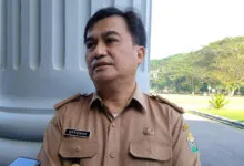 Ketgam: Kepala Dinas Cipta Karya Bina Kontruksi dan Tata Ruang Sultra, Martin Efendi Patulak. Foto: Muh Ridwan Kadir/Detiksultra.com