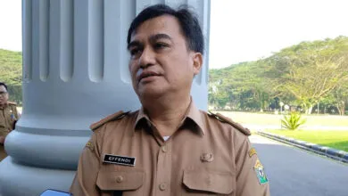 Ketgam: Kepala Dinas Cipta Karya Bina Kontruksi dan Tata Ruang Sultra, Martin Efendi Patulak. Foto: Muh Ridwan Kadir/Detiksultra.com