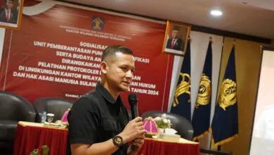 Kemenkumham Sultra Asah Kemampuan Keprotokolan dan MC Pegawai