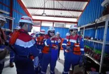 Pastikan Operasional Sesuai Prosedur, VP Internal Audit Pertamina Cek Unit Bisnis di Sultra