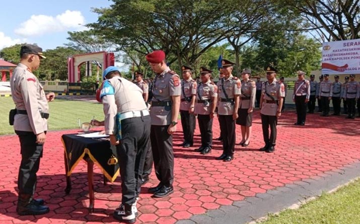 Deretan Kasat dan Kapolsek di Polres Konawe Berganti