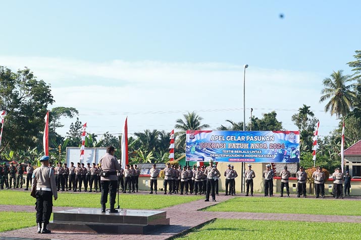 Kapolres Konsel Tekankan Pelaksanaan Operasi Patuh Anoa Harus Humanis dan Sesuai SOP