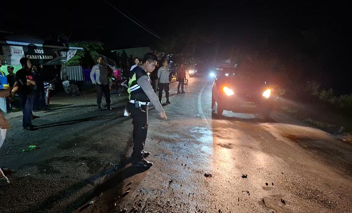 Lakalantas Terjadi di Induha Kolaka, Pengendara Motor Tewas di Tempat