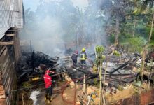 Satu Rumah Milik Warga di Huko-Huko Kolaka Terbakar