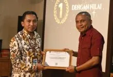 Kemenkumham Sultra Terima Penghargaan IKPA Satker Terbanyak