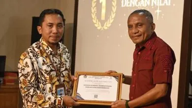 Kemenkumham Sultra Terima Penghargaan IKPA Satker Terbanyak