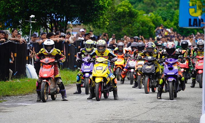 KONI Koltim Sekolahkan Dua Pembalap Muda di Doni Racing School Sentul