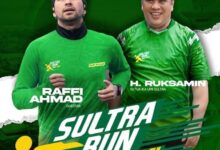Pendaftaran Offline Sultra Run Bersama Ruksamin dan Raffi Ahmad Dibuka 27 Juli 2024
