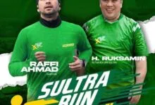 Pendaftaran Offline Sultra Run Bersama Ruksamin dan Raffi Ahmad Dibuka 27 Juli 2024