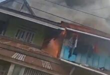 Tiga Unit Rumah di Muna Ludes Terbakar, Kerugian Ditaksir Ratusan Juta