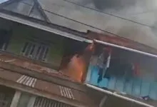 Tiga Unit Rumah di Muna Ludes Terbakar, Kerugian Ditaksir Ratusan Juta