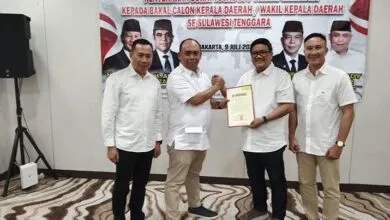 Resmi Dapat Surat Tugas dari DPP Gerindra, AJP-James Optimis Menangkan Pilkada Konsel