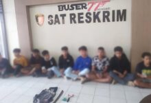 Polisi Tangkap Gerombolan Geng Motor Usai Serang Warga Punggolaka Kendari