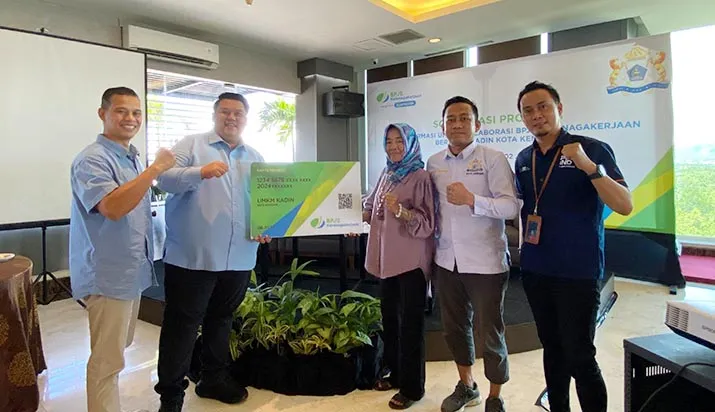 Kadin Kendari - BPJS Ketenagakerjaan Jalin Kolaborasi, Yudhianto Mahardika Tanggulangi Iuran Pelaku UMKM