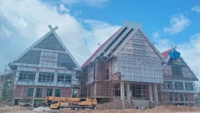 Sempat Empat Kali Adendum, Pembangunan Kantor Bupati Muna Barat Kini Capai 99 Persen