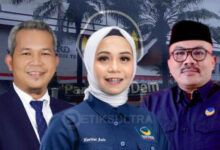 Sudarmanto, La Ode Tariala, dan Hartini Aziz Berebut Kursi Ketua DPRD Sultra Periode 2024-2029