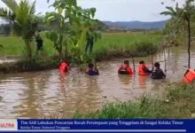 Tim SAR Lakukan Pencarian Bocah Perempuan yang Tenggelam di Sungai Kolaka Timur