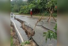 Jalan Poros di Wolasi Konawe Selatan Longsor, Bahayakan Pengguna Jalan