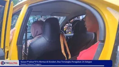 Kasus Pembunuhan Mertua di Kendari, Dua Tersangka Peragakan 24 Adegan