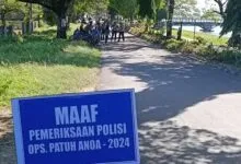 Belasan Motor di Muna Terjaring Razia