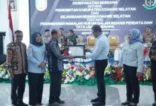 Pemda dan Kejari Konawe Selatan Teken MoU Bidang Penanganan Hukum dan Datun