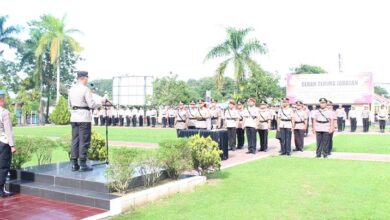 Rotasi Jabatan, Kabag Ops, Kasat Reskrim Polresta Kendari hingga Empat Kapolsek Berganti