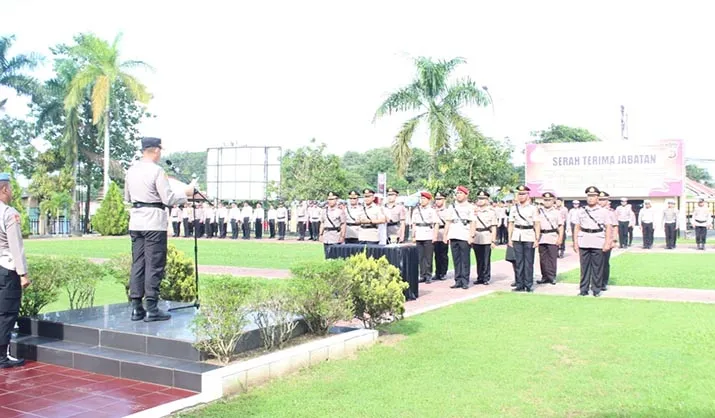 Rotasi Jabatan, Kabag Ops, Kasat Reskrim Polresta Kendari hingga Empat Kapolsek Berganti