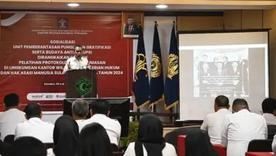 Cegah Pungli, Kanwil Kemenkumham Sultra Sosialisasi UPG dan UPP