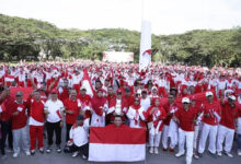 36 Ribu Bendera Merah Putih Dibagikan ke Masyarakat Jelang HUT ke-79 RI