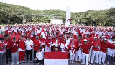 36 Ribu Bendera Merah Putih Dibagikan ke Masyarakat Jelang HUT ke-79 RI