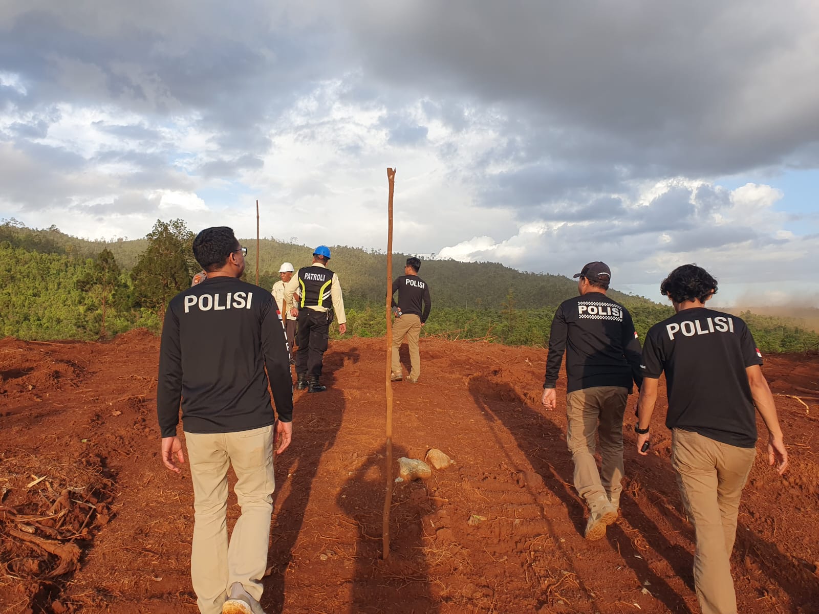 Patroli Mining di Kolaka, Ditreskrimsus Polda Sultra Tak Temukan Penambang Ilegal