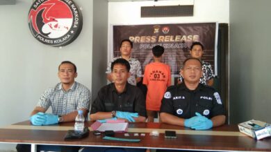 Reserse Narkoba Polres Kolaka Amankan Satu Tersangka Pengedar Sabu