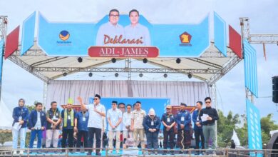 Pilkada Konsel 2024, AJP-James Resmi Deklarasi di Depan Ribuan Simpatisan