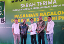 PKB Serahkan B1-KWK ke Azhari-Adam di Buteng dan Burhanuddin-Ahmad Yani di Bombana