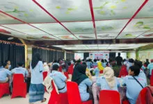 Ratusan Relawan Gerakan Peduli Deklarasi Dukung AJP-ASLI di Pilwali Kota Kendari