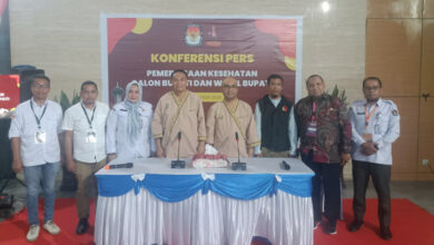 Calon Bupati dan Wakil Bupati Muna Rajiun-Purnama Jalani Pemeriksaan Kesehatan di RS Bahteramas