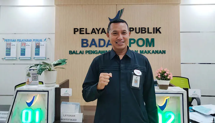 Kepala BPOM Kendari, Riyanto. Foto: Muh Ridwan Kadir/Detiksultra.com