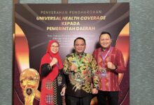 Sultra Bersama 17 Kabupaten Kota Raih Penghargaan UHC Award dari Wapres RI