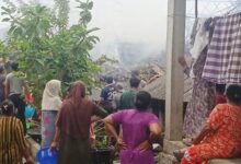 Satu Unit Rumah Milik Warga di Konawe Kepulauan Ludes Terbakar