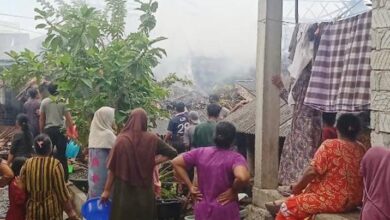 Satu Unit Rumah Milik Warga di Konawe Kepulauan Ludes Terbakar